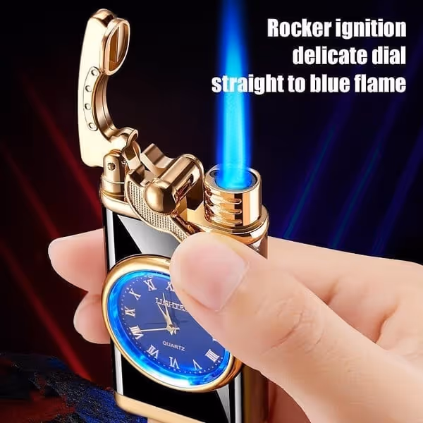 Creative Dial Rocker Arm Inflatable Lighter &mdash; Knollridge innovative gadget